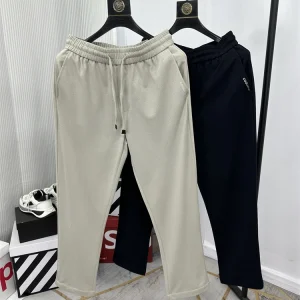 High-End Faionable Moisture-ng Lightweight Breathable Summer New Soft Comfortable Texture Sensation Luxury Casual Pants - AliExpress Pants