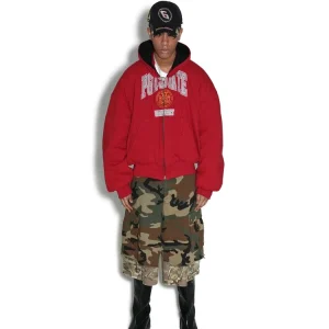 Limited Edition Retro Camo Distred Loose Streetwear Couples 7/8 Pants HA7MS 25SS Vintage Sle Casual Trousers - AliExpress Pants