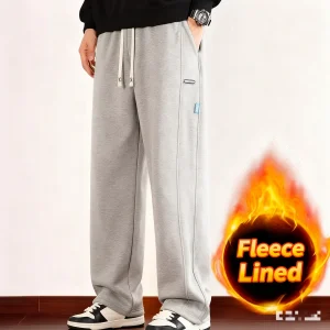 10XL Extra Size Fleece Lining Long Pants Men, Classic Elastic Waist Outdoors Jogger Pants For Man, Sports Male Winter Sweatpants - AliExpress Pants