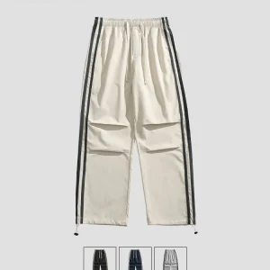 MMOPTOP Men's Loose Casual Sports Pants Straight Leg Wide Leg Color Trousers Couples Loose Fit Leisure Pants - AliExpress Pants