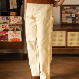 2025 Red Tornado White Painter Pants Slub Yarn Twill American Casual Style Trousers - AliExpress Pants