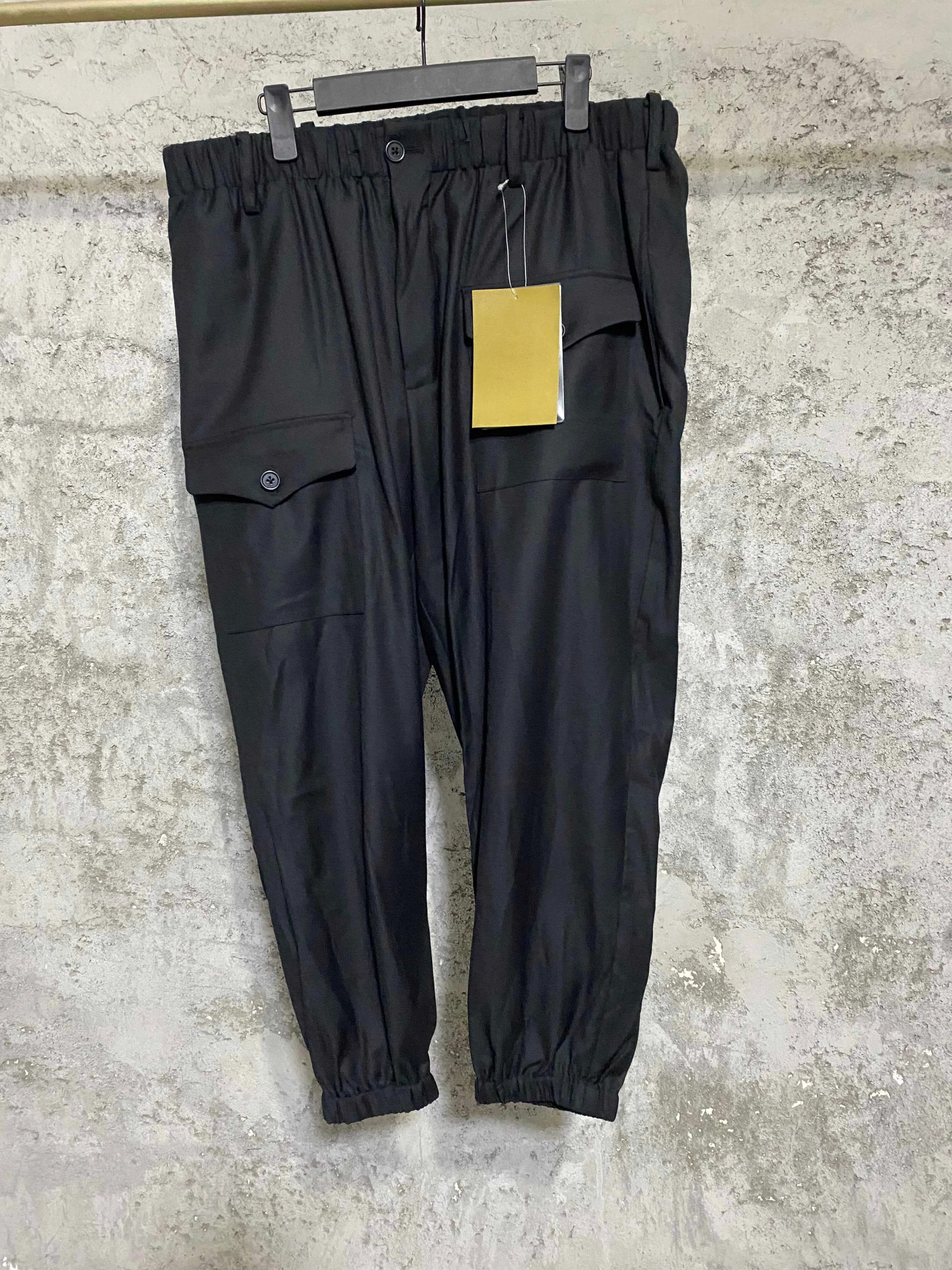 TOP-YAMAMOTO Japanese Men's original Design sense dress, large pocket deconstruction, loose pants, straight-leg pants - AliExpress Pants