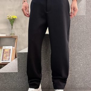 ntleman Men's Cotton Straight Leg Casual Pants Simple Design Autumn Winter Busin Trousers Comfortable Straight Fit Pants - AliExpress Pants