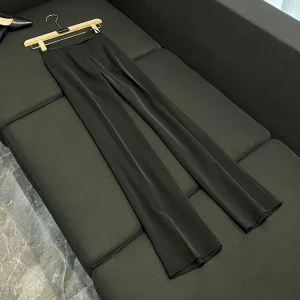 High Quali Slim Fit Straight Leg Pants Casual Comfortable Long Trousers Visual Heightening Effect D980 mid Waist Straight ... - AliExpress Pants
