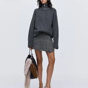 H&M Women's Knitted Sweater Spring Row Series Neutral American Sle Oversized Casual Wool Blend Polyester Nylon Spandex - AliExpress Sweaters&Jumpers