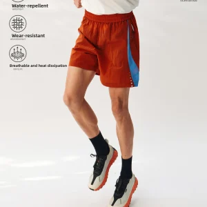 ATRY Men's Outdoor Nylon Me orts Breathable Qui Dry Fitn Sports Pants Spring Summer New Sle Contrast Color Running - AliExpress Pants