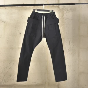 k RO Sle High Street Thiened Pure Cotton Workwear Slim Fit Casual Pants Men's Trendy Autumn Winter Trousers - AliExpress Pants