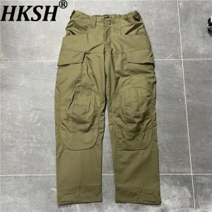HKSH Spring Autumn Winter New Men Tide Punk Safari Style Tactical Cargo Pants Chic Ins Techwear Vibe Fashion Streetwear HK20863 - AliExpress Pants