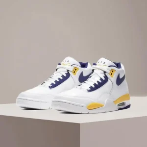 Nike Flight Legacy Mid-Top Retro Basketball Shoes with Slip-Resistant, Durable, and Cushioned Construction Unisex BQ4212-102 - AliExpress Sneakers