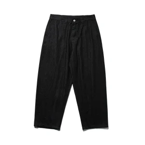 Retro Waed Loose Fit Bla Cone aped Men's Jeans Casual Straight Leg Cotton Polyester Blend Autumn Basic Versatile Wide L... - AliExpress Pants