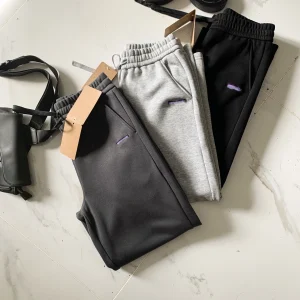 American Sle Casual Thiened Fce Air Cotton Straight Leg Loose Fit Sweatpants Youth Faion Long Trousers Knife - AliExpress Pants
