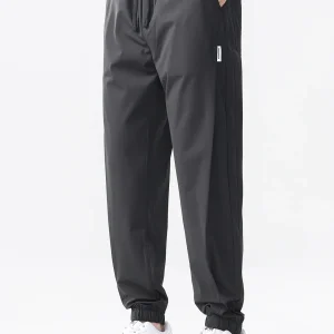 Mark Fairwe Men's Ice Silk Cool Feeling Loose Casual Long Pants American Retro Brand Qui Dry Comfortable Faionable Sum... - AliExpress Pants