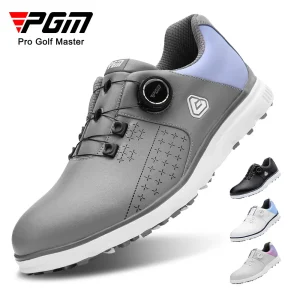 PGM golf shoes, anti-slip studs, waterproof, knob laces, men's sports shoes - AliExpress Sneakers