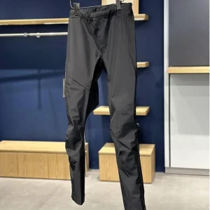 Lightweight Men's Outdoor Waterproof Breathable 3D Cut Hard  Casual Pants Full Body Glued Nylon Fabric Straight Leg - AliExpress Pants