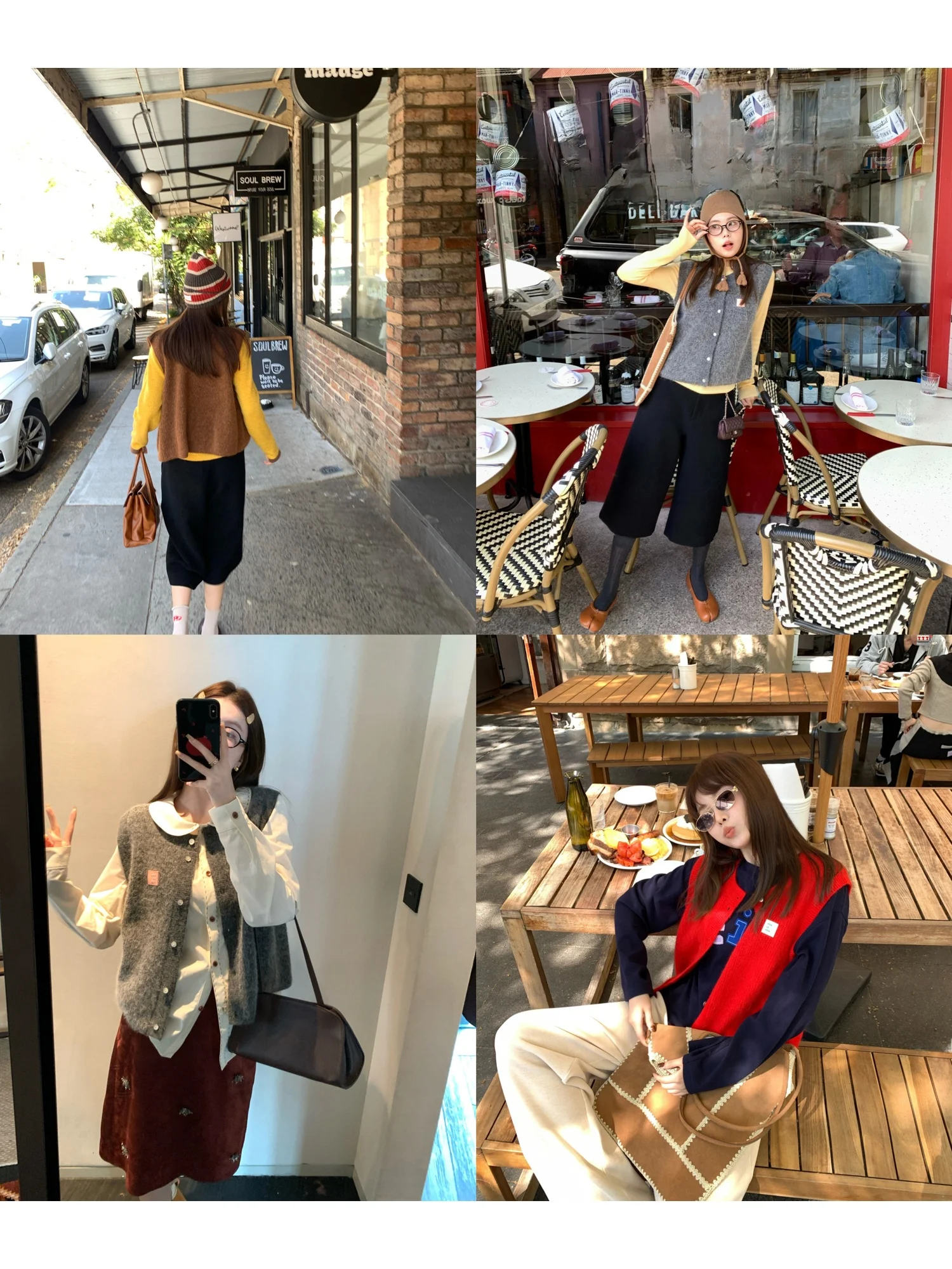 Realzz Official Soft Alpaca Wool Base Layer Open Cardigan Vest Multiple Wearabilities Comfortable Loose Fit Women's Sweater - AliExpress Sweaters&Jumpers