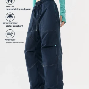 Outdoor Men's Thiened Tee-Proof Hiking Skiing Cotton Pants Winter Windproof Snowproof Mountain Climbing Trousers Cold Res... - AliExpress Pants