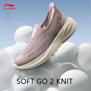LI-NING Women's Sneakers SOFT GO 2 KNIT Breathable Trendy Lightweight Casual Shoes AGLV018 - AliExpress Sneakers