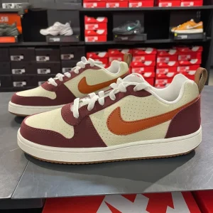 Nike's New Lightweight and Durable Mesh Design Outdoor Women's Skate Shoes Court Legacy, Comfortable and Durable for Youth, Low-Top Flat Shoes in Light Brown and Red, Retro Style Versatile Trendy Commuter Sneakers, Academy Style Recommended Ib4695-221 - AliExpress Sneakers