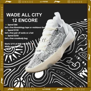 Li-Ning Men's WADE ALL CITY 12 ENCORE Professional Basketball Shoes BOOM Cushion Stable Support Wearable Sport Sneakers ABAU051 - AliExpress Sneakers