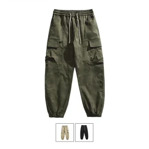Loose Casual Cargo Pants Straight Leg Wide Leg Workwear Trousers for Men Couples Match All MMOPTOP Faion Brand Polyester Fiber - AliExpress Pants