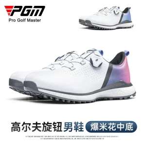 PGM Men's Golf Shoes Casual Sport Sneakers Knob Shoelaces Microfiber Waterproof Anti-Slip XZ210 Wholesale - AliExpress Sneakers