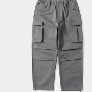 Coolmax Moisture ng Outdoor Vintage Cooling Folded Wide Leg Utili Pants Men's Cargo Trousers Loose Fit mid Waist - AliExpress Pants