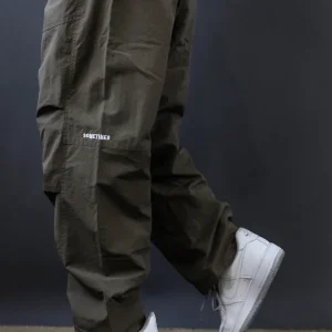 Retro Japanese Sle Thiened Fce Lined Multi-ket Men's Work Trousers Loose Casual Khaki Pants Autumn Winter Youth - AliExpress Pants