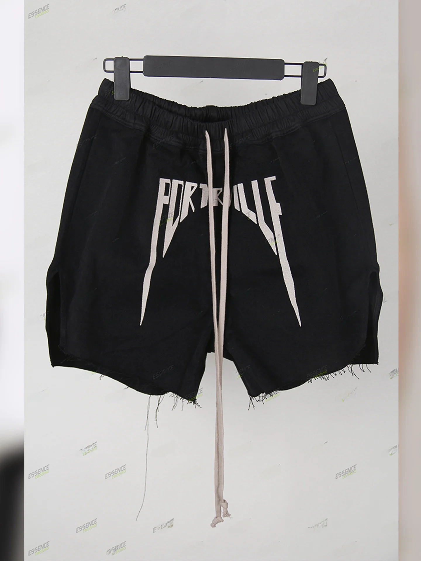 ential k Pioneer RO Embroidered Logo Split Casual Beach ort Pants Loose Straight Leg mid Waist Faionable Urban orts - AliExpress Pants