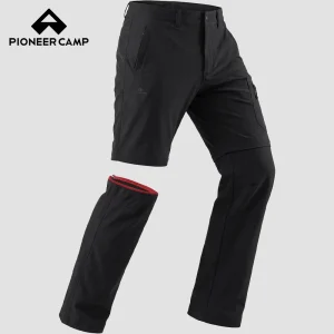 Pioneer Camp Mens Convertible Hiking Pants Quick-Dry Water-Resistant Lightweight Zip-Off Outdoor Cargo Pants Fishing Travel - AliExpress Pants