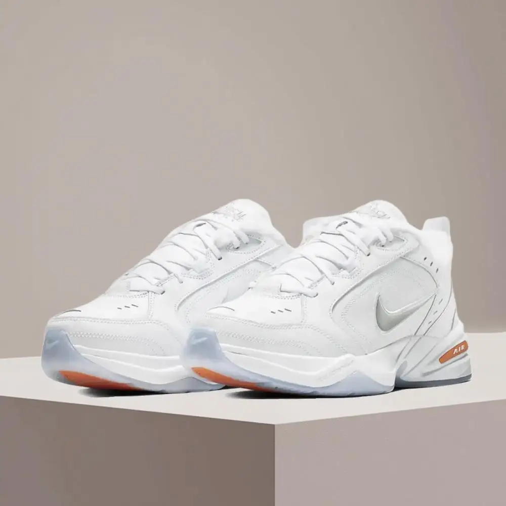 Nike Air Monarch 4 Comfortable Fit Slip-Resistant & Durable Cushioned Training Shoes Unisex Style AV6676-100 - AliExpress Sneakers