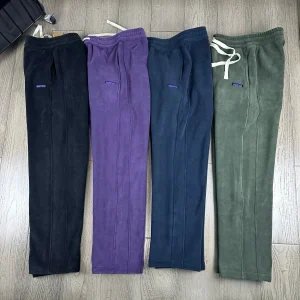 Thiened Double-sided Fce Outdoor Winter Casual Pants Couple Sweatpants Loose Fit mid Waist Long Trousers Straight Tube - AliExpress Pants