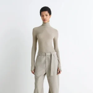 mat High Ne Knitted Wool Sweater Slim Fit Versatile Base irt Women's Faion Autumn Winter Simple Sle Long Sve - AliExpress Sweaters&Jumpers