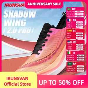 IRUNSVAN Advanced Marathon Road Running Shoes with Dual - Density Supercritical Midsole, delivering 92% Rebound and 88% Support - AliExpress Sneakers