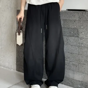American Style Casual Pants Men's Loose Straight Leg Wide Leg Washed Knife Casual Trousers Spring New Arrival - AliExpress Pants