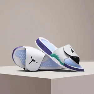 Nike Jordan Hydro Velcro Fashion Anti-Slip Classic Versatile Durable Sports Slippers AJ Casual Slippers 555501-103 - AliExpress Sneakers