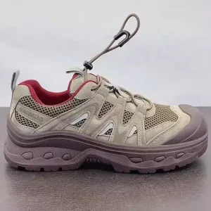 Outdoor Women Autumn Hiking Shoes Lace Up Antiskid Platform Climbing Shoes Breathable Mesh Spliced Mountain Camping Sneakers - AliExpress Sneakers