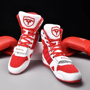 2026 Men's Boxing Shoes Professional Wrestling Shoes High Top Training Shoes Comfortable Tall Boots Boxing Men's - AliExpress Sneakers