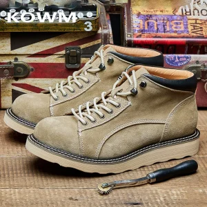 KOWM Cowhide Hiking Shoes men Waterproof outdoor Sneakers motorcycle tooling boots Tactical Shoes Hunting walking Boots - AliExpress Sneakers