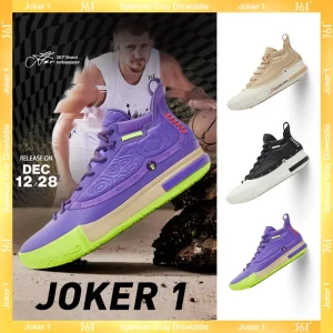 361° Joker 1 Men's Basketball Shoes Jokic High-top Combat Shock-Absorbing Non-slip Wear-resistant Male Sneakers 572511103 - AliExpress Sneakers