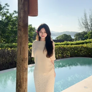 Linen Cotton Lazy Knitted Shirt Simple Casual Style Comfortable Slimming Top Spring Summer Loose Fit Regular Sleeve Length - AliExpress Sweaters&Jumpers