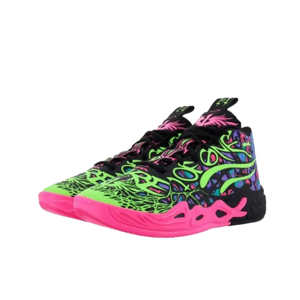 Puma MB.04 Men's Basketball Shoes Signature LaMelo Ball Responsive Cushioning Lockdown Support for Court Performance 310837-01 - AliExpress Sneakers