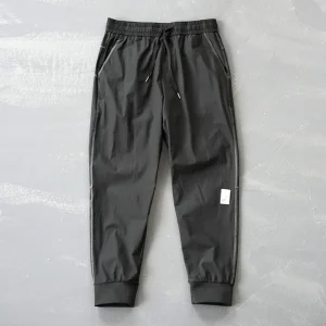 Outdoor Quick Drying Casual Pants Men's Summer Loose Day Tied Retro Sweatpants Corseted Feet Lace-up Trousers - AliExpress Pants