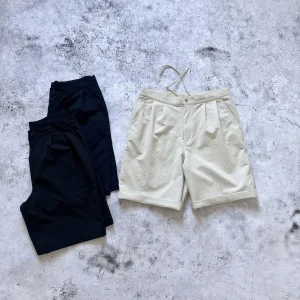 NANCA DRY Men's Elastic Qui Dry Double Pleats orts Casual Straight Leg Pants mid Waist Zipper Fly ort Length Summer orts - AliExpress Pants