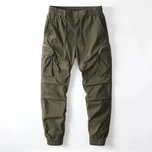 Men's Multi-Pockets Cargo Pants Solid Color Spring Casual Pants Outdoor Fashion Trousers Hiking Pants Jogger Pants - AliExpress Pants