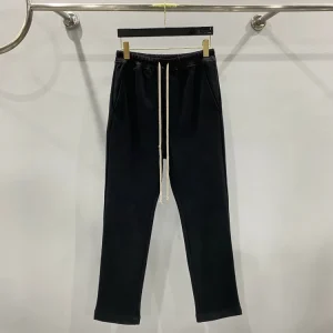 Men's Thiened Pure Cotton Straight Leg Sweatpants Spring New Sle Basic High Street Casual Trousers k Sle Faion - AliExpress Pants