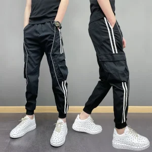 Casual Loose Men's Workwear Pants Striped Harlan Jeans Spring 2025 Trendy All-Match Trousers for Young Men Autumn 2023 - AliExpress Pants