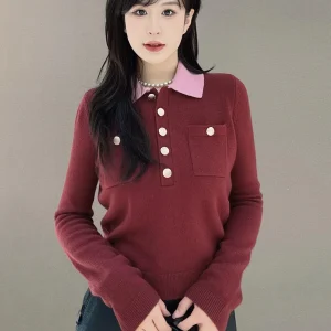 Premium Women's Knitted Ne Sweater Autumn Winter Faion Commute Sle Medium Softn Long Sve Regular Fit Knitwear - AliExpress Sweaters&Jumpers