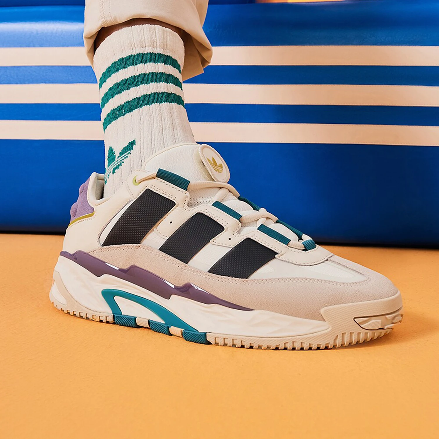 Adidas genuine Originals Niteball Unisex Retro Casual Shoes ID1120 - AliExpress Sneakers