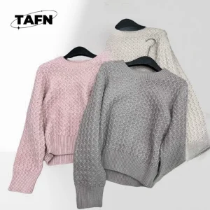 24New European and American Style Cashmere Warm Leisure Luxury Women's Sweater Advanced Texture Thick Fashion All-Matching Sweet - AliExpress Sweaters&Jumpers