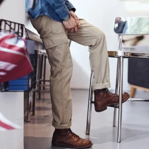 Classic Men's Casual Canvas Trousers Vintage Straight Leg Long Pants Youthful Vitali Sle All Season Wear Workwear Pants - AliExpress Pants